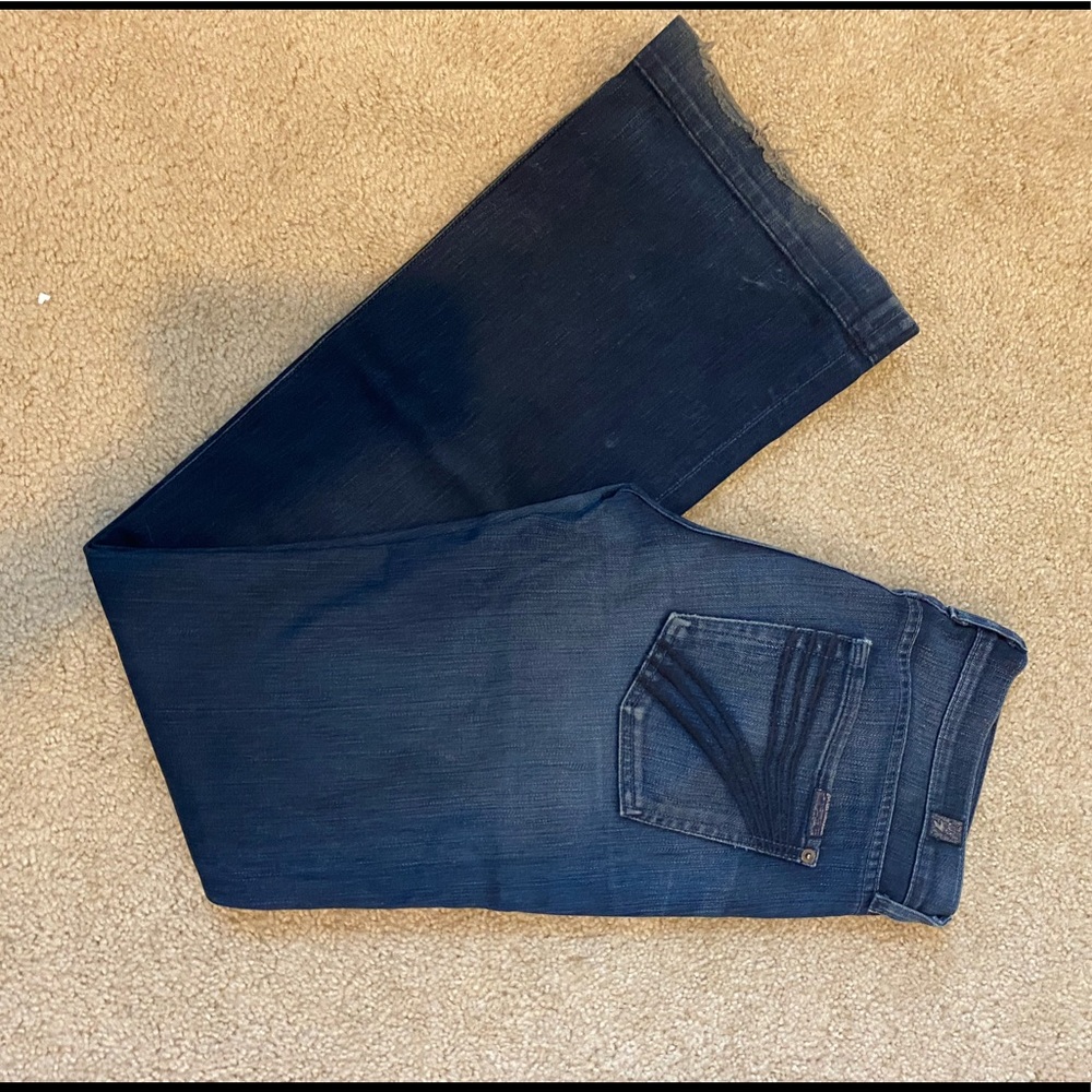 7 for all Mankind Wide Leg Bell Bottom DOJO